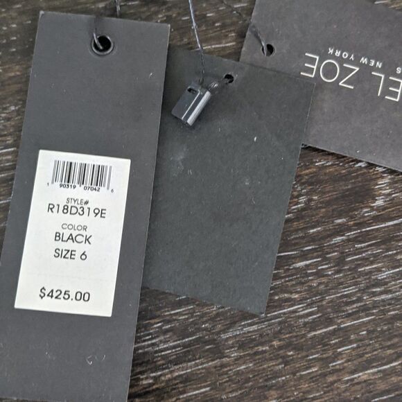 RACHEL Zoe | Quinton One-shoulder Embellished Crepe Mini Dress In Black - Picture 15 of 16